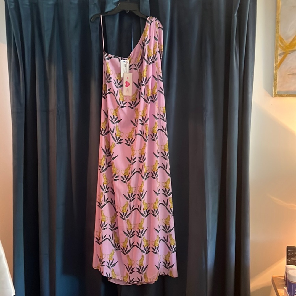 Buddy Love, Size M, one shoulder, maxi dress. New with tags, never worn.